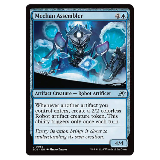 Mechan Assembler 0063 card from the Magic The Gathering set Edge of Eternities