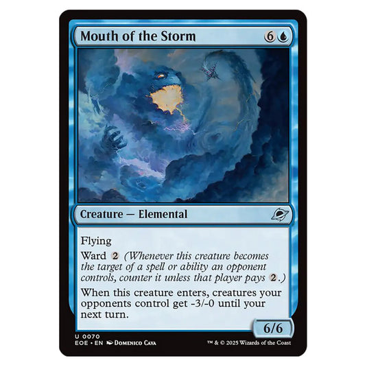 Mouth of the Storm 0070 card from the Magic The Gathering set Edge of Eternities