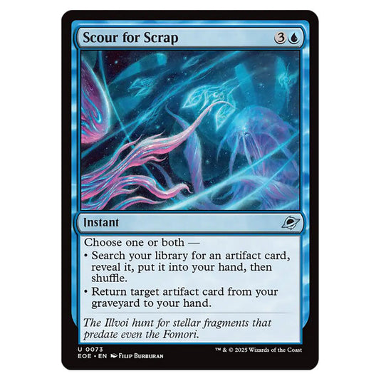 Scour for Scrap 0073 card from the Magic The Gathering set Edge of Eternities