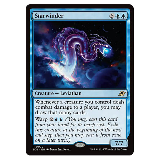 Starwinder 0079 card from the Magic The Gathering set Edge of Eternities