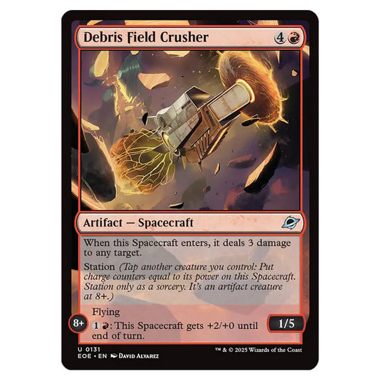 Debris Field Crusher 0131 card from the Magic The Gathering set Edge of Eternities