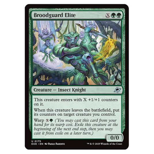 Broodguard Elite 0175 card from the Magic The Gathering set Edge of Eternities