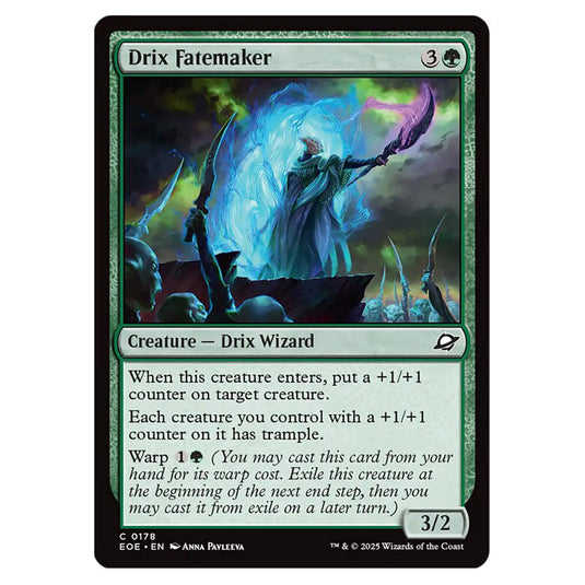 Drix Fatemaker 0178 card from the Magic The Gathering set Edge of Eternities