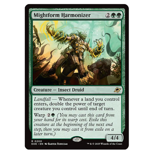 Mightform Harmonizer 0200 card from the Magic The Gathering set Edge of Eternities