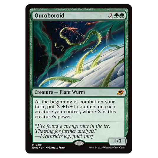 Ouroboroid 0201 card from the Magic The Gathering set Edge of Eternities