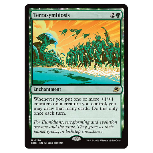 Terrasymbiosis 0210 card from the Magic The Gathering set Edge of Eternities
