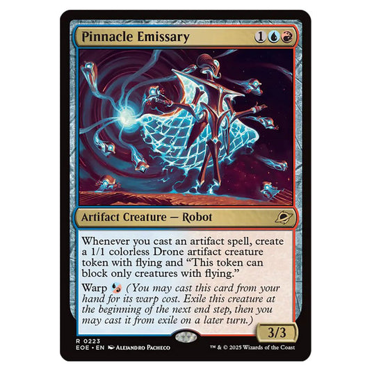 Pinnacle Emissary 0223 card from the Magic The Gathering set Edge of Eternities