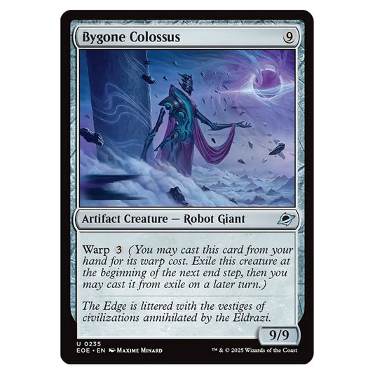 Bygone Colossus 0235 card from the Magic The Gathering set Edge of Eternities