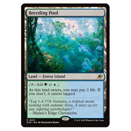 Breeding Pool 0251 card from the Magic The Gathering set Edge of Eternities