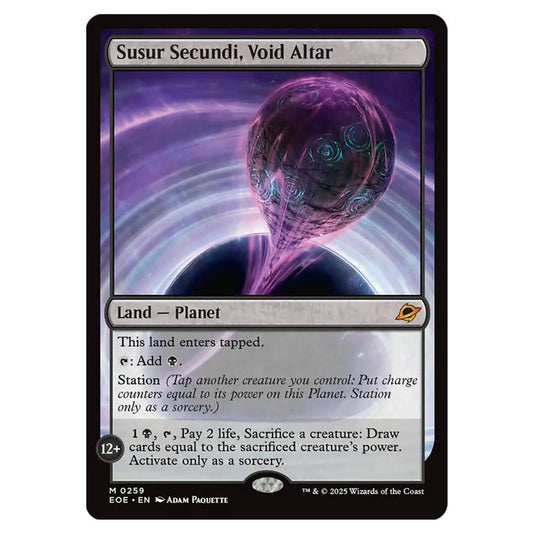 Susur Secundi, Void Altar 0259 card from the Magic The Gathering set Edge of Eternities