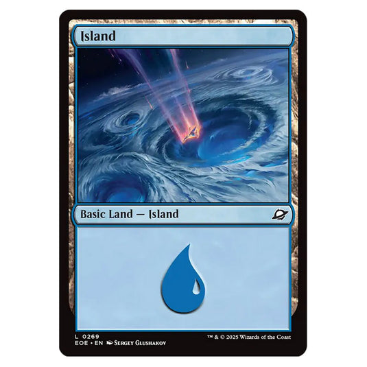 Island 0269 card from the Magic The Gathering set Edge of Eternities