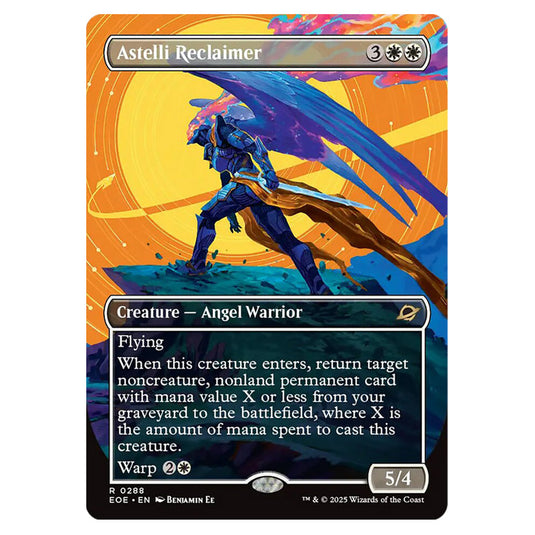 Astelli Reclaimer 0288 card from the Magic The Gathering set Edge of Eternities