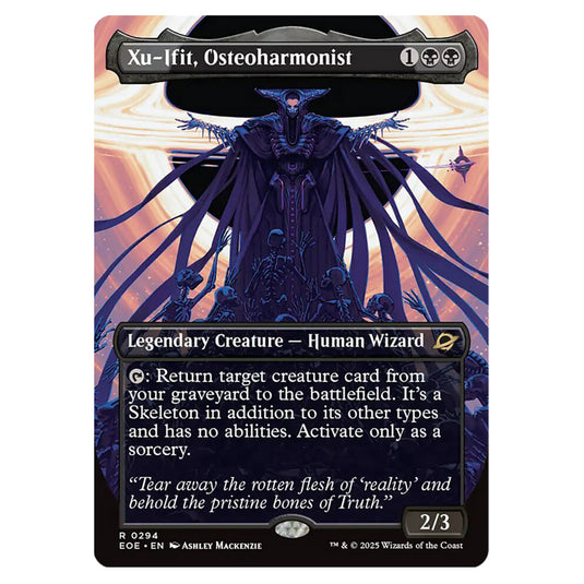 Xu-Ifit, Osteoharmonist 0294 card from the Magic The Gathering set Edge of Eternities