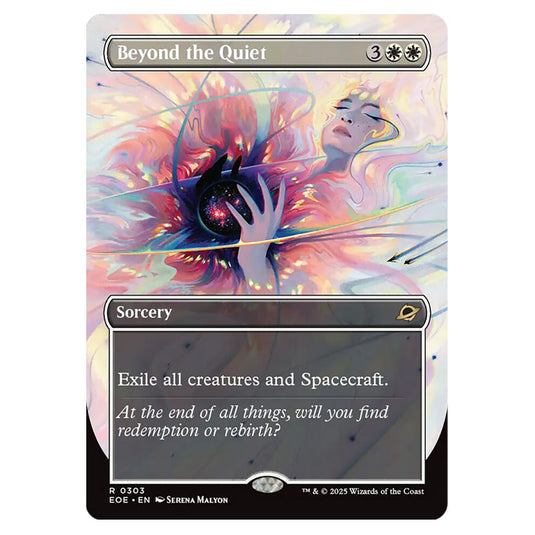 Beyond the Quiet 0303 card from the Magic The Gathering set Edge of Eternities