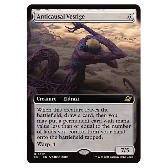 Anticausal Vestige 0317 card from the Magic The Gathering set Edge of Eternities