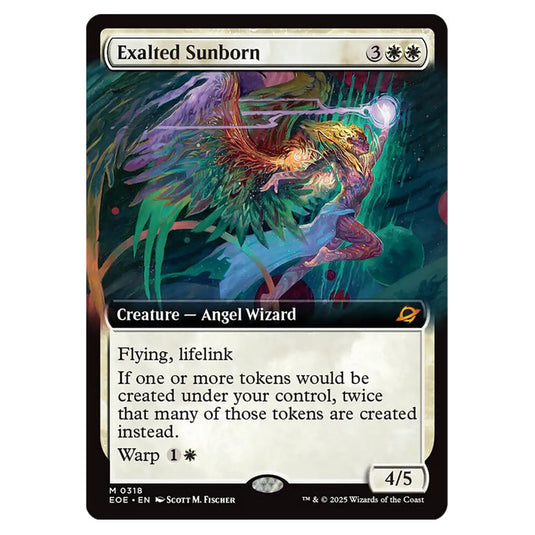 Exalted Sunborn 0318 card from the Magic The Gathering set Edge of Eternities