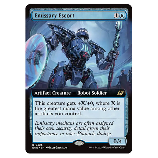 Emissary Escort 0326 card from the Magic The Gathering set Edge of Eternities