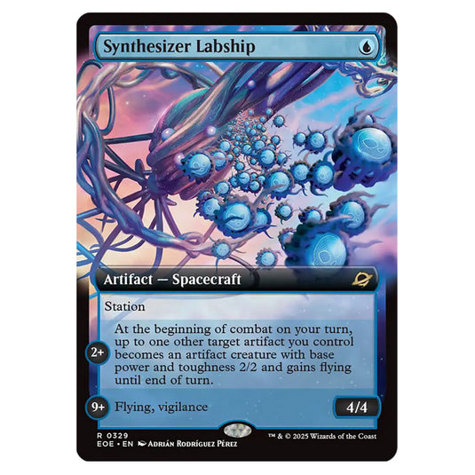 Synthesizer Labship 0329 card from the Magic The Gathering set Edge of Eternities