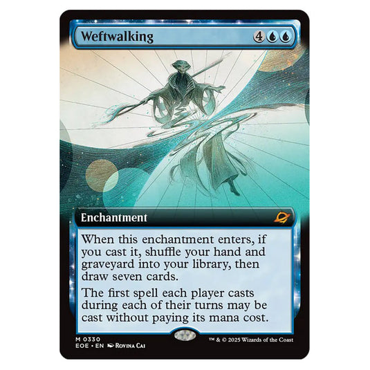 Weftwalking 0330 card from the Magic The Gathering set Edge of Eternities