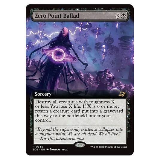 Zero Point Ballad 0335 card from the Magic The Gathering set Edge of Eternities