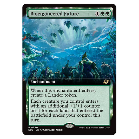 Bioengineered Future 0340 card from the Magic The Gathering set Edge of Eternities