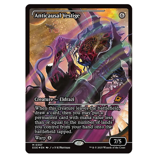 Anticausal Vestige 0357 card from the Magic The Gathering set Edge of Eternities