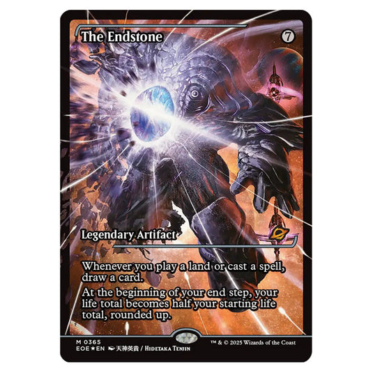 The Endstone 0365 card from the Magic The Gathering set Edge of Eternities