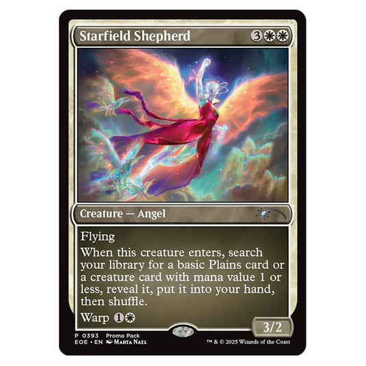 Starfield Shepherd 0393 card from the Magic The Gathering set Edge of Eternities