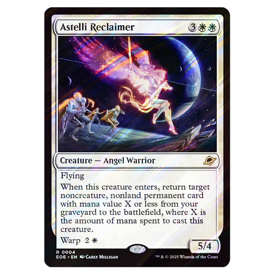 Astelli Reclaimer 0004 card from the Magic The Gathering set Edge of Eternities