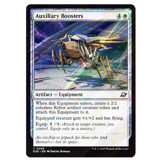 Auxiliary Boosters 0005 card from the Magic The Gathering set Edge of Eternities