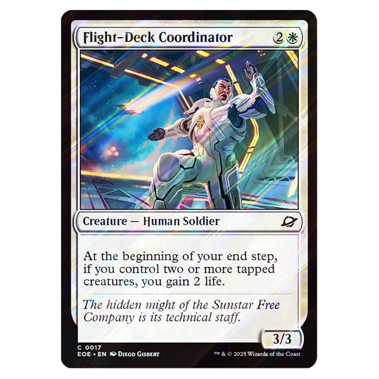 Flight-Deck Coordinator 0017 card from the Magic The Gathering set Edge of Eternities