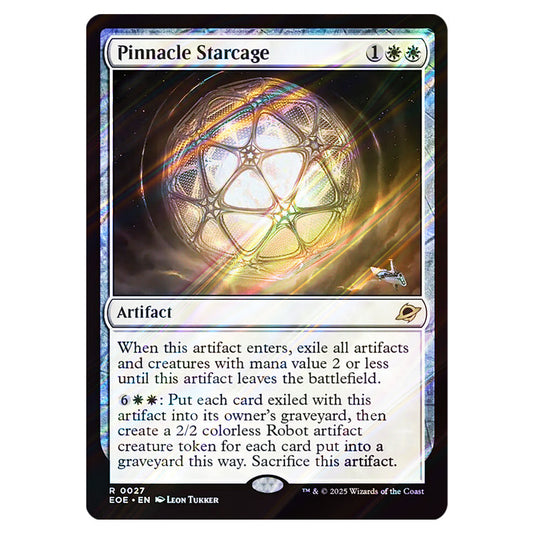 Pinnacle Starcage 0027 card from the Magic The Gathering set Edge of Eternities