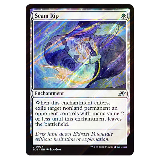 Seam Rip 0034 card from the Magic The Gathering set Edge of Eternities