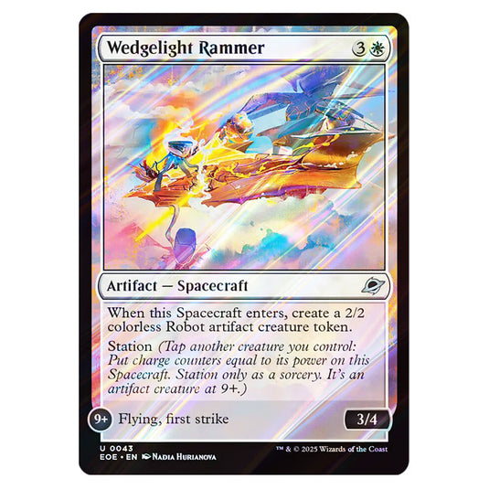 Wedgelight Rammer 0043 card from the Magic The Gathering set Edge of Eternities