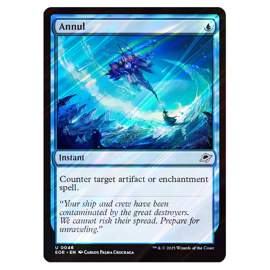 Annul 0046 card from the Magic The Gathering set Edge of Eternities