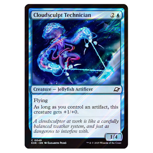 Cloudsculpt Technician 0049 card from the Magic The Gathering set Edge of Eternities