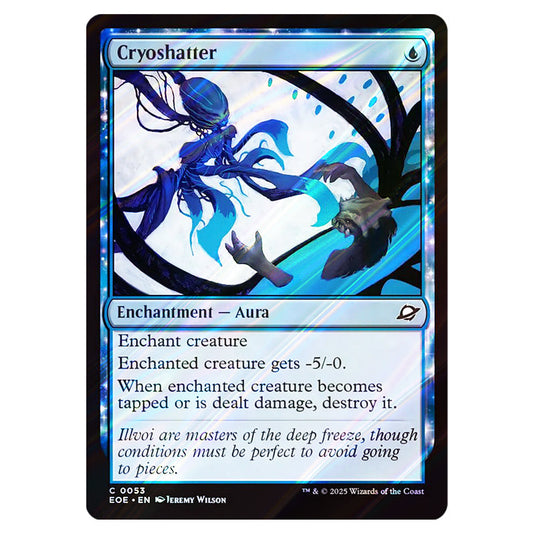 Cryoshatter 0053 card from the Magic The Gathering set Edge of Eternities