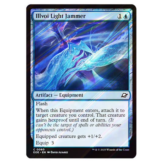Illvoi Light Jammer 0060 card from the Magic The Gathering set Edge of Eternities