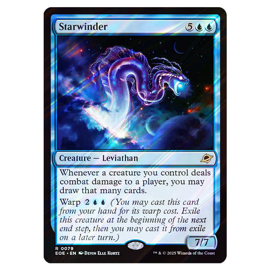 Starwinder 0079 card from the Magic The Gathering set Edge of Eternities