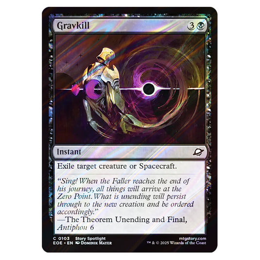 Gravkill 0103 card from the Magic The Gathering set Edge of Eternities