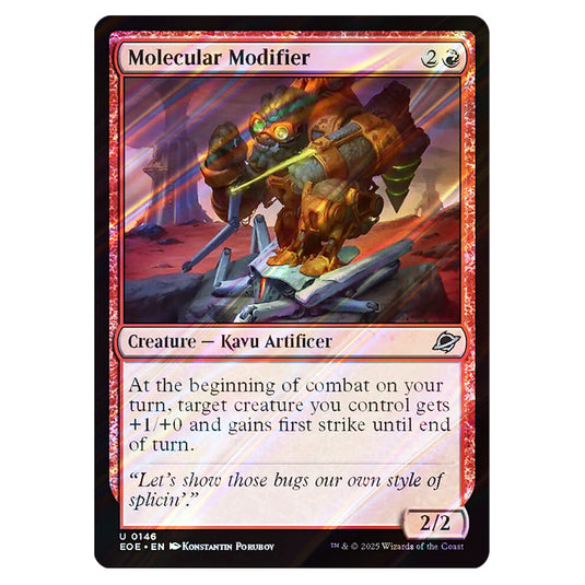 Molecular Modifier 0146 card from the Magic The Gathering set Edge of Eternities