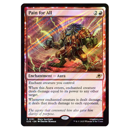 Pain for All 0151 card from the Magic The Gathering set Edge of Eternities