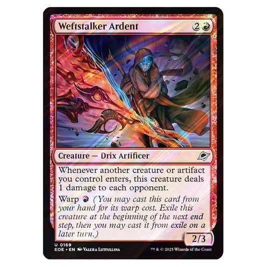 Weftstalker Ardent 0169 card from the Magic The Gathering set Edge of Eternities
