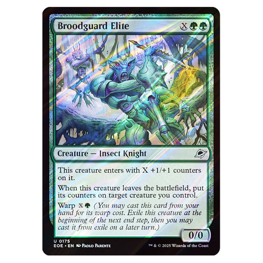 Broodguard Elite 0175 card from the Magic The Gathering set Edge of Eternities