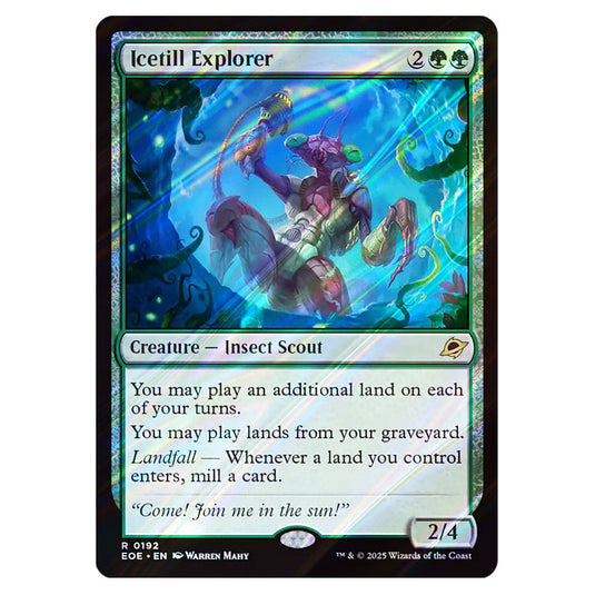 Icetill Explorer 0192 card from the Magic The Gathering set Edge of Eternities