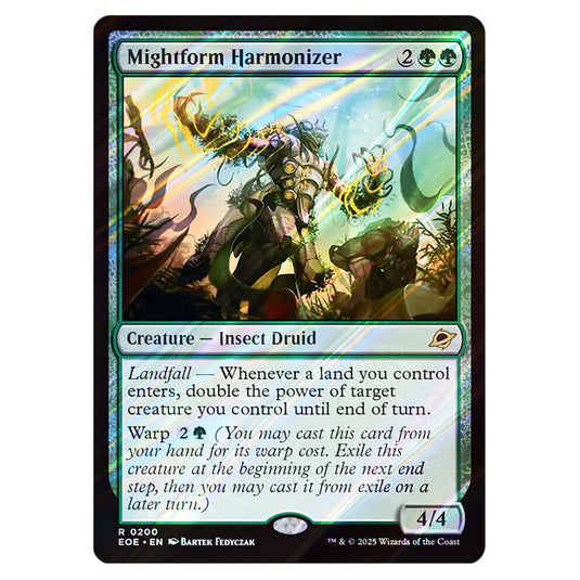 Mightform Harmonizer 0200 card from the Magic The Gathering set Edge of Eternities