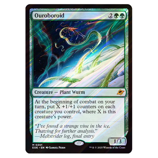 Ouroboroid 0201 card from the Magic The Gathering set Edge of Eternities