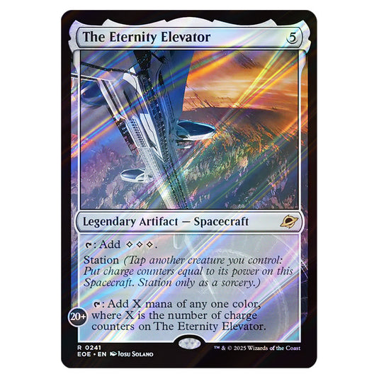 The Eternity Elevator 0241 card from the Magic The Gathering set Edge of Eternities