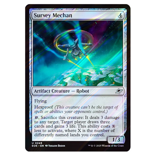 Survey Mechan 0245 card from the Magic The Gathering set Edge of Eternities