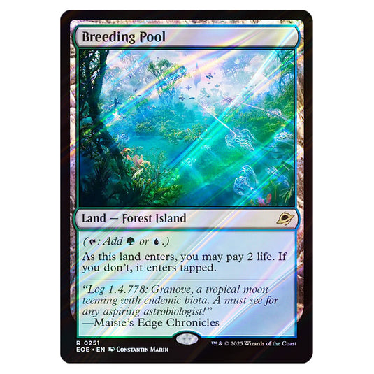 Breeding Pool 0251 card from the Magic The Gathering set Edge of Eternities